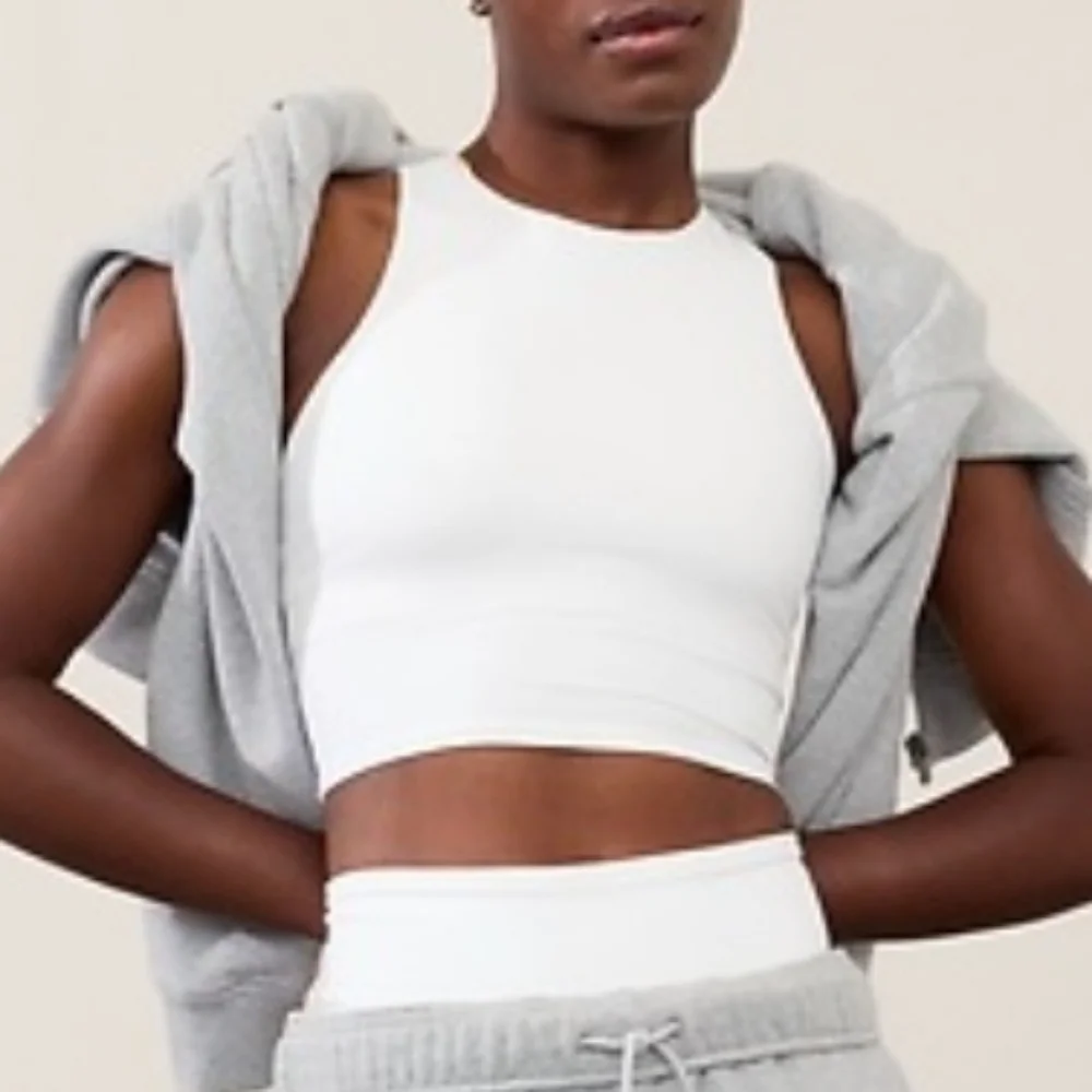 Athleta Conscious Cup Halter Sports Bra Athletic - Picture 1 of 7